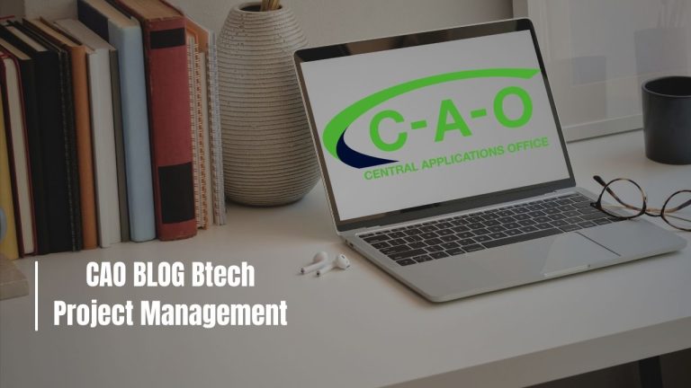 CAO BLOG Btech Project Management