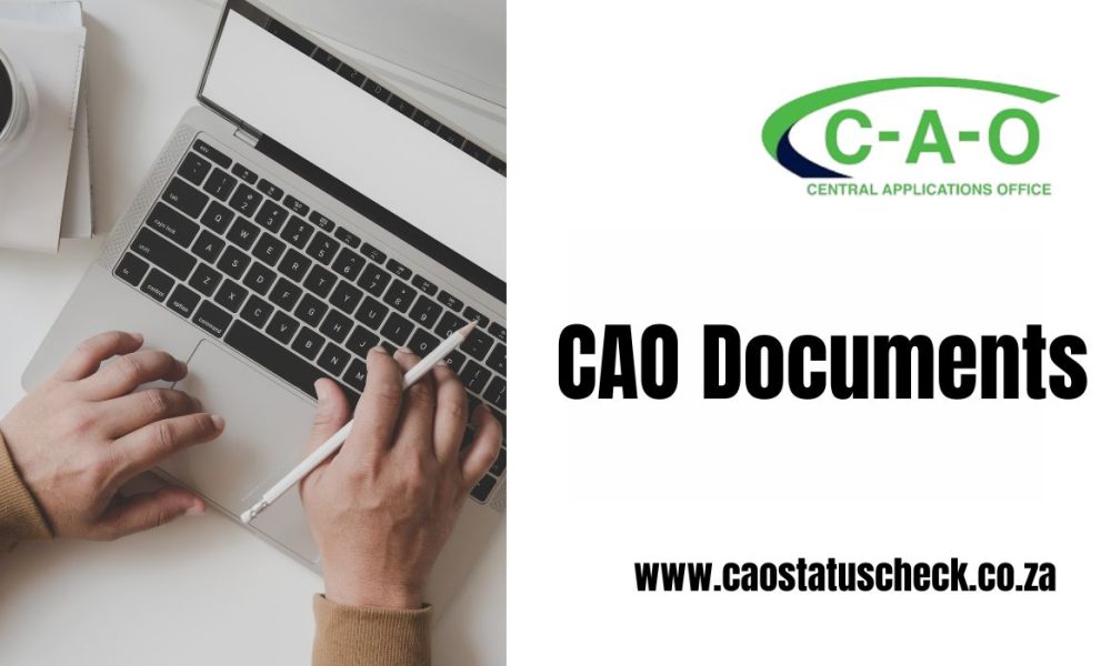 CAO Documents