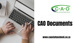 CAO Documents