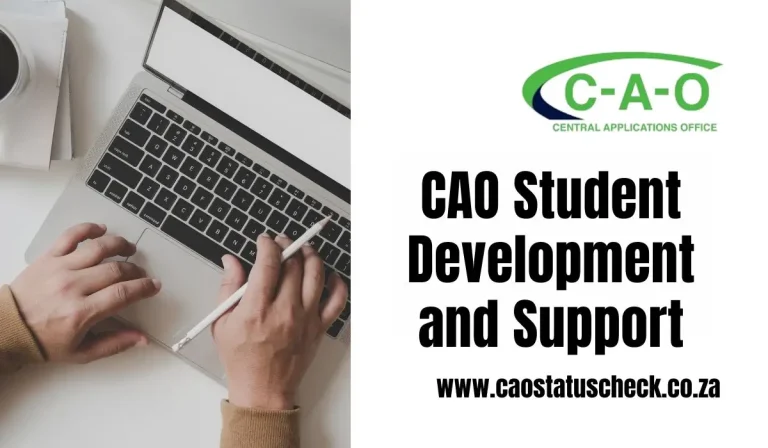 CAO Student Development and Support 2027