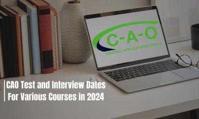 CAO Test and Interview Dates For Various Courses in 2024