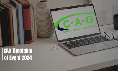 CAO Timetable of Event 2024