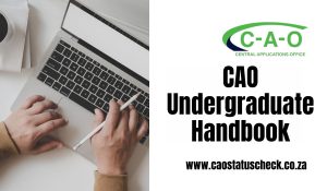 CAO Undergraduate Handbook 2027: Complete Guide To Handbook
