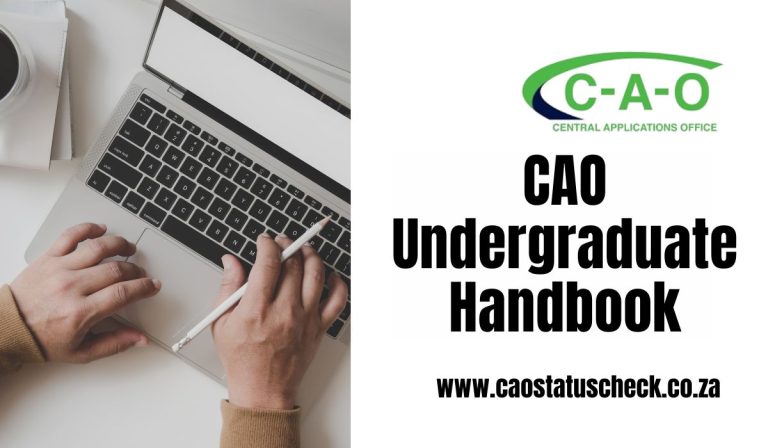 CAO Undergraduate Handbook 2027: Complete Guide To Handbook