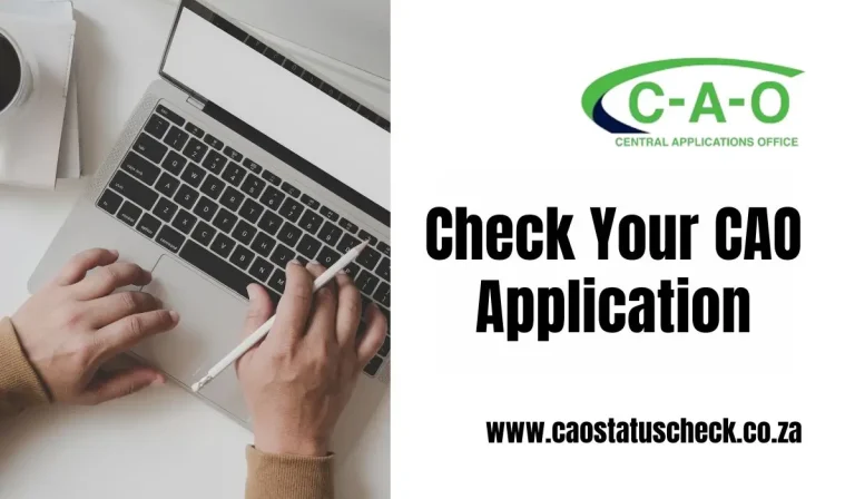 How To Check Your CAO Application for 2027
