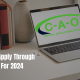 How to Apply Through CAO For 2024