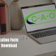 CAO Application Form 2024 PDF Download