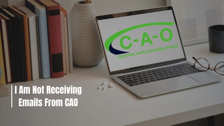I Am Not Receiving Emails From CAO