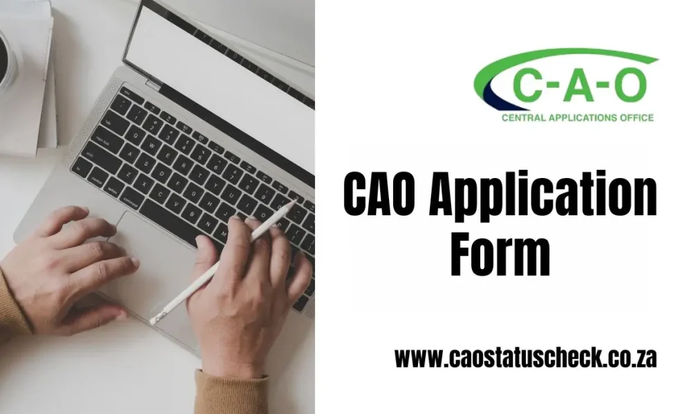 CAO Application Form 2027: Complete Guide To Application Form And PDF Download