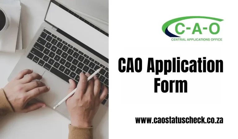 CAO Application Form 2027: Complete Guide To Application Form And PDF Download