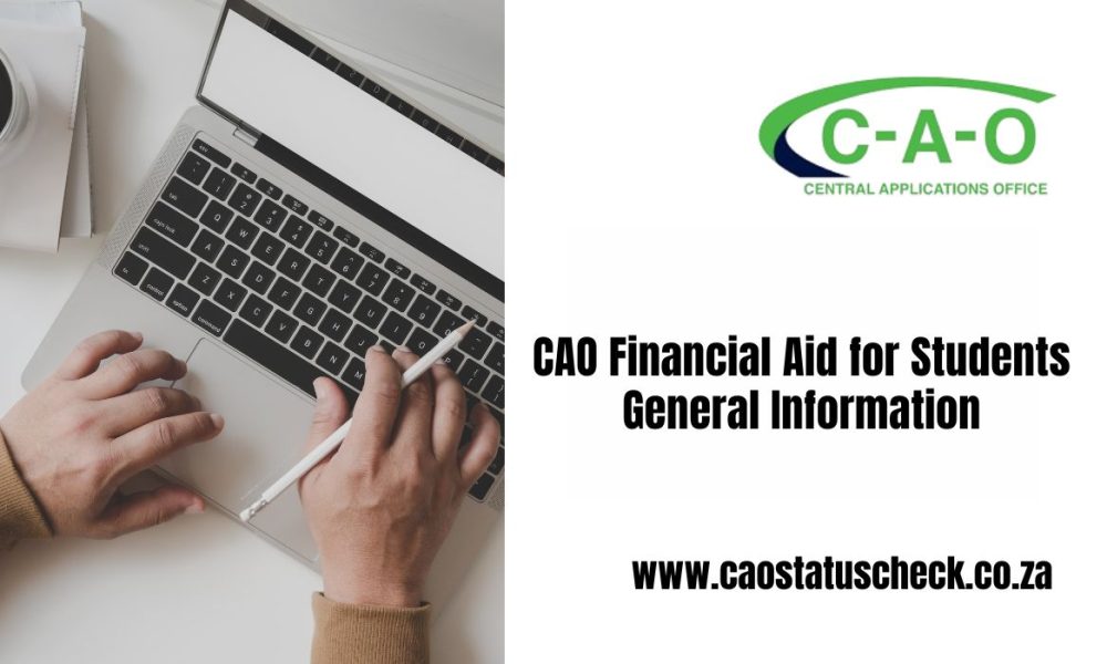 CAO Financial Aid for Students General Information