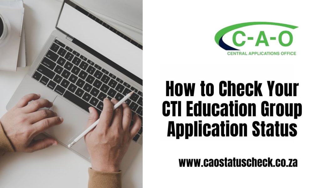 How to Check Your CTI Education Group Application Status