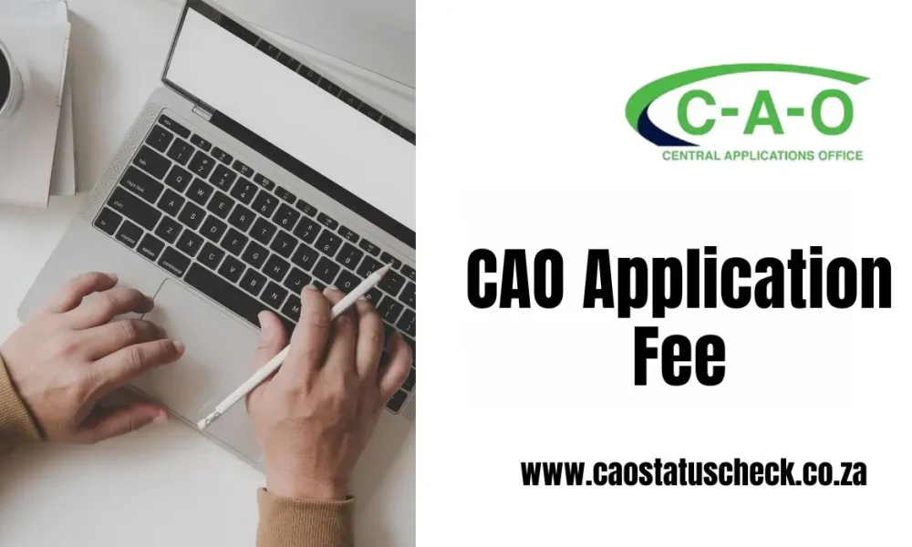 CAO Application Fee