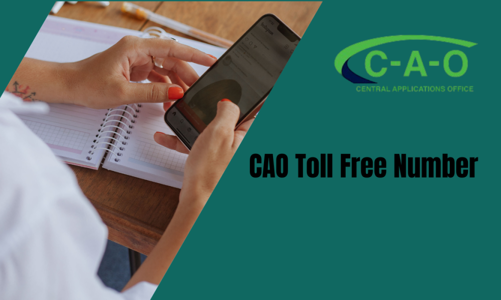 CAO Toll Free Number