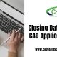 Closing Date For CAO Application 2027: Complete Guide