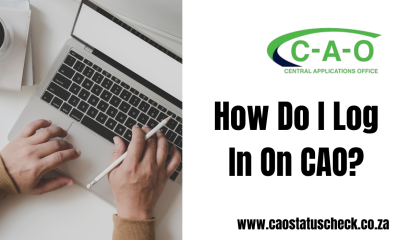 How Do I Log In On CAO?