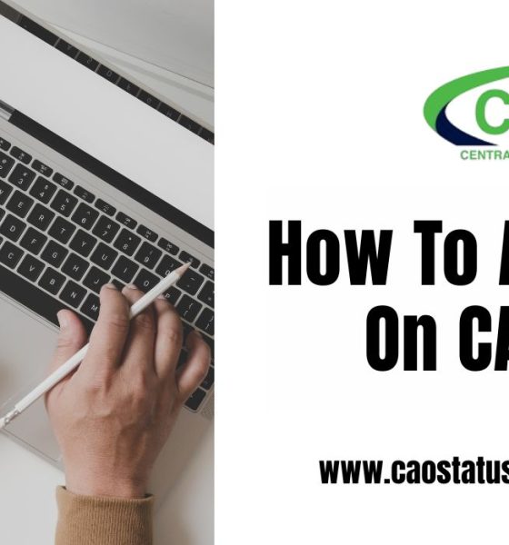 Apply On CAO