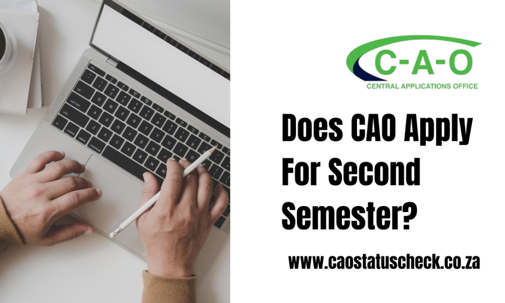 Does CAO Apply For Second Semester