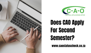 Does CAO Apply For Second Semester
