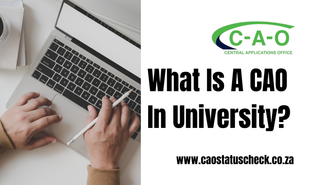 What Is A CAO In University?
