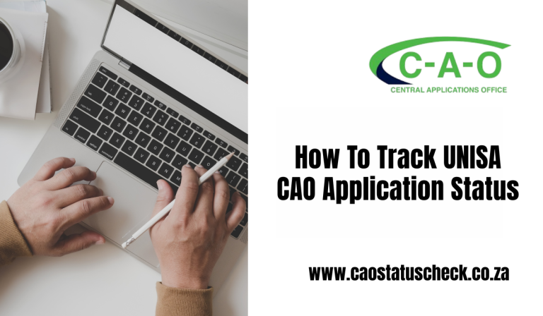 How to Track UNISA CAO Application Status in 2027?