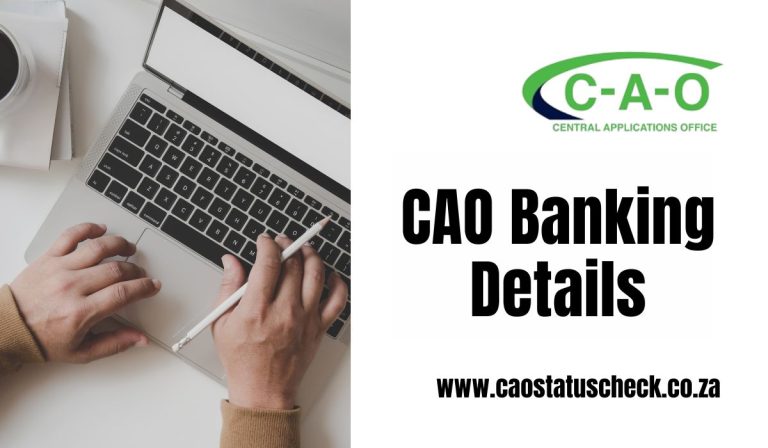 CAO Banking Details​: Payment Methods, Fees & Contact Details