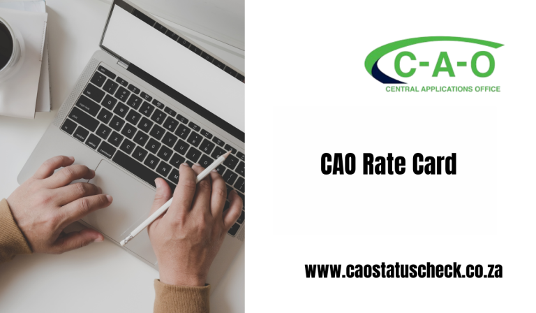 CAO Rate Card 2027: Complete Guide to Central Applications Office Fees