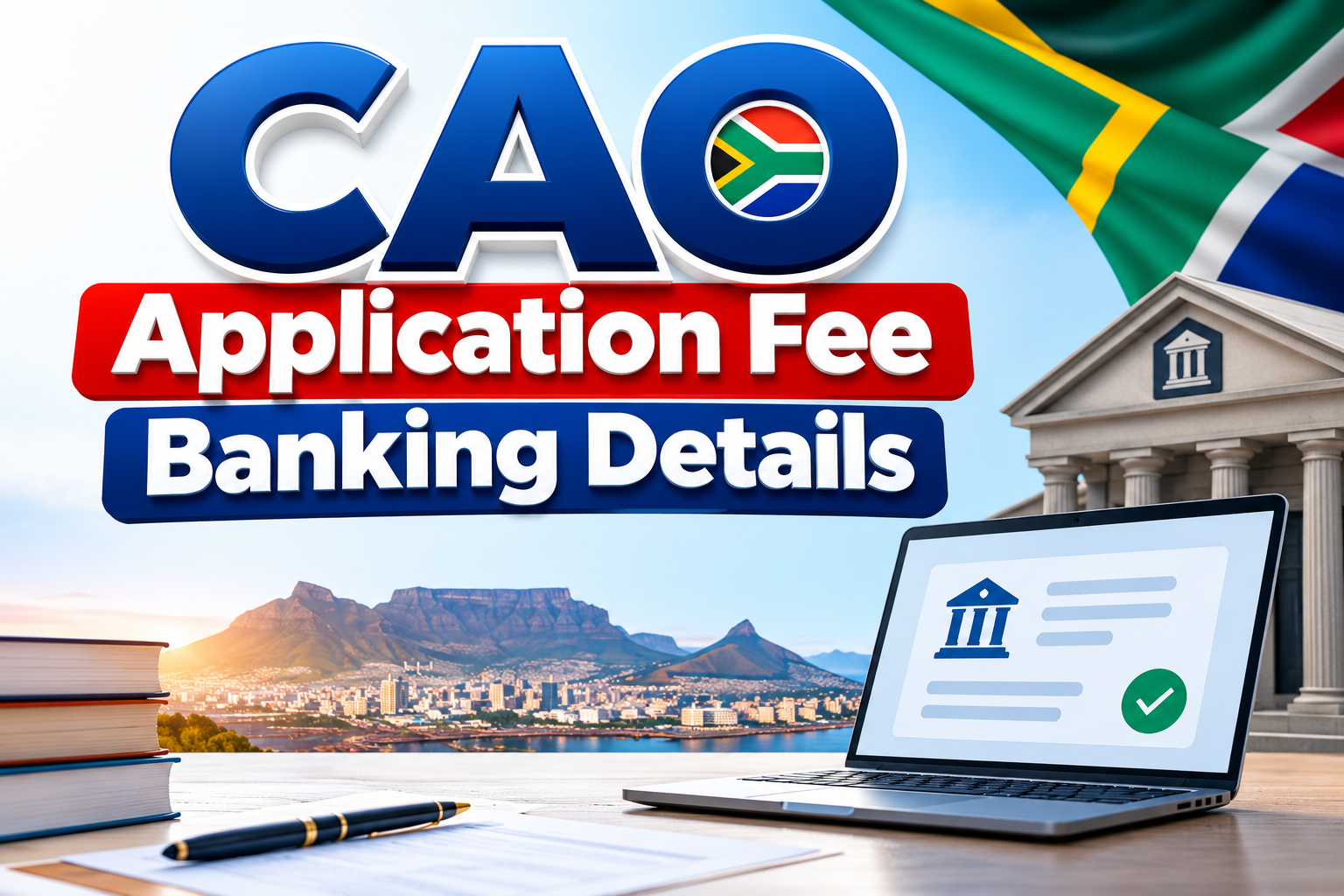 CAO Application Fee Banking Details