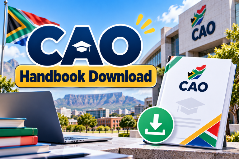 CAO Handbook Download 2027 PDF – Official Guide for South African Students